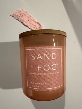 SAND + FOG Strawberry Mimosa Scented Candle